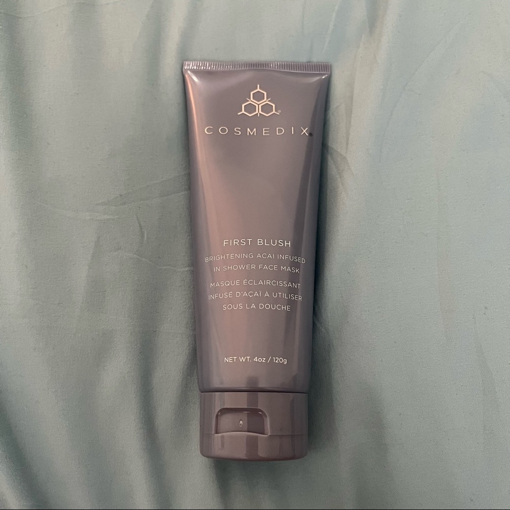 CosMedix First Blush Brightening Acai Infused In Shower Face Mask 4 Oz New